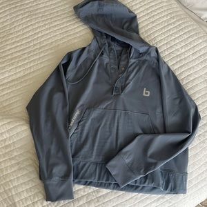 Burn Bootcamp Blue Hoodie NWOT